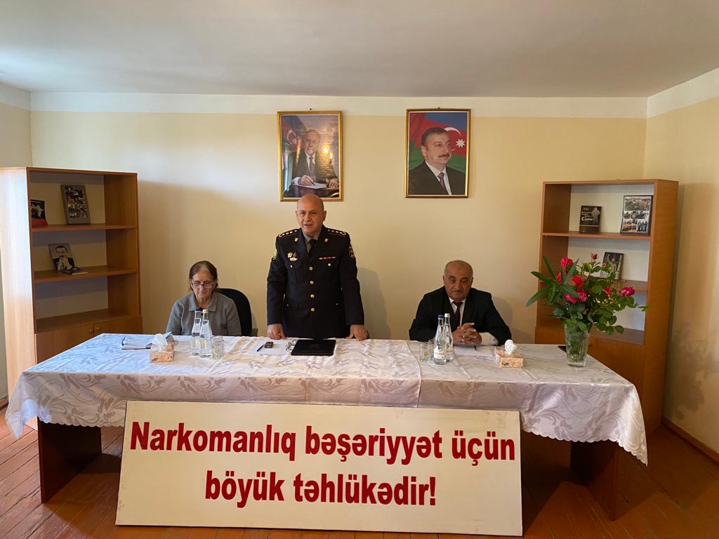 Tərtərdə “Gənclər narkomaniyaya yox deyir” mövzusunda tədbir keçirildi