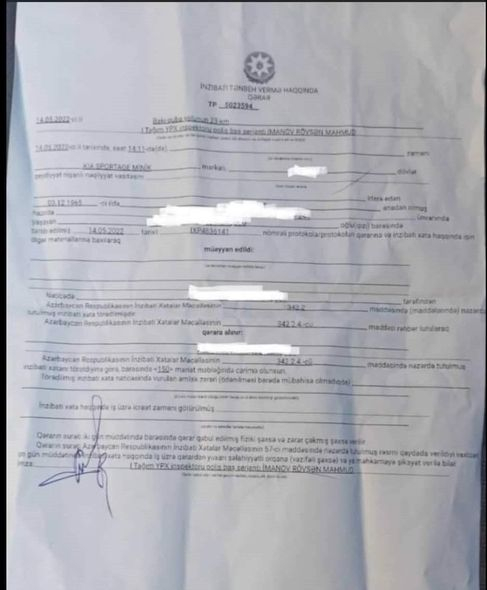 Daha bir pərdə, plyonka davası: Sürücülər cərimələnirlər, yoxsa yox? - AÇIQLAMA / FOTO