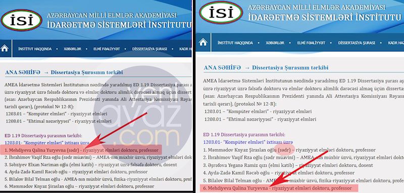 Ramiz Mehdiyevin həyat yoldaşı və kürəkəni işdən çıxarıldı – FOTOFAKT