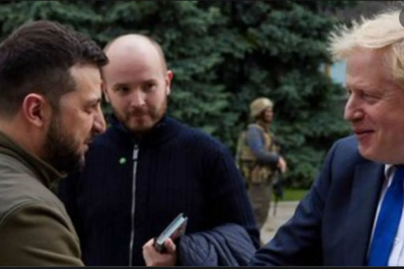 Boris Conson yenidən Kiyevdə - FOTO