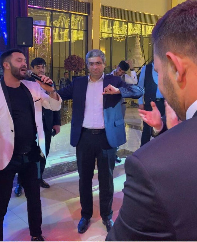 Nazir müavini erməni əsirliyində qalmış qazimizin toyunda - FOTOLAR