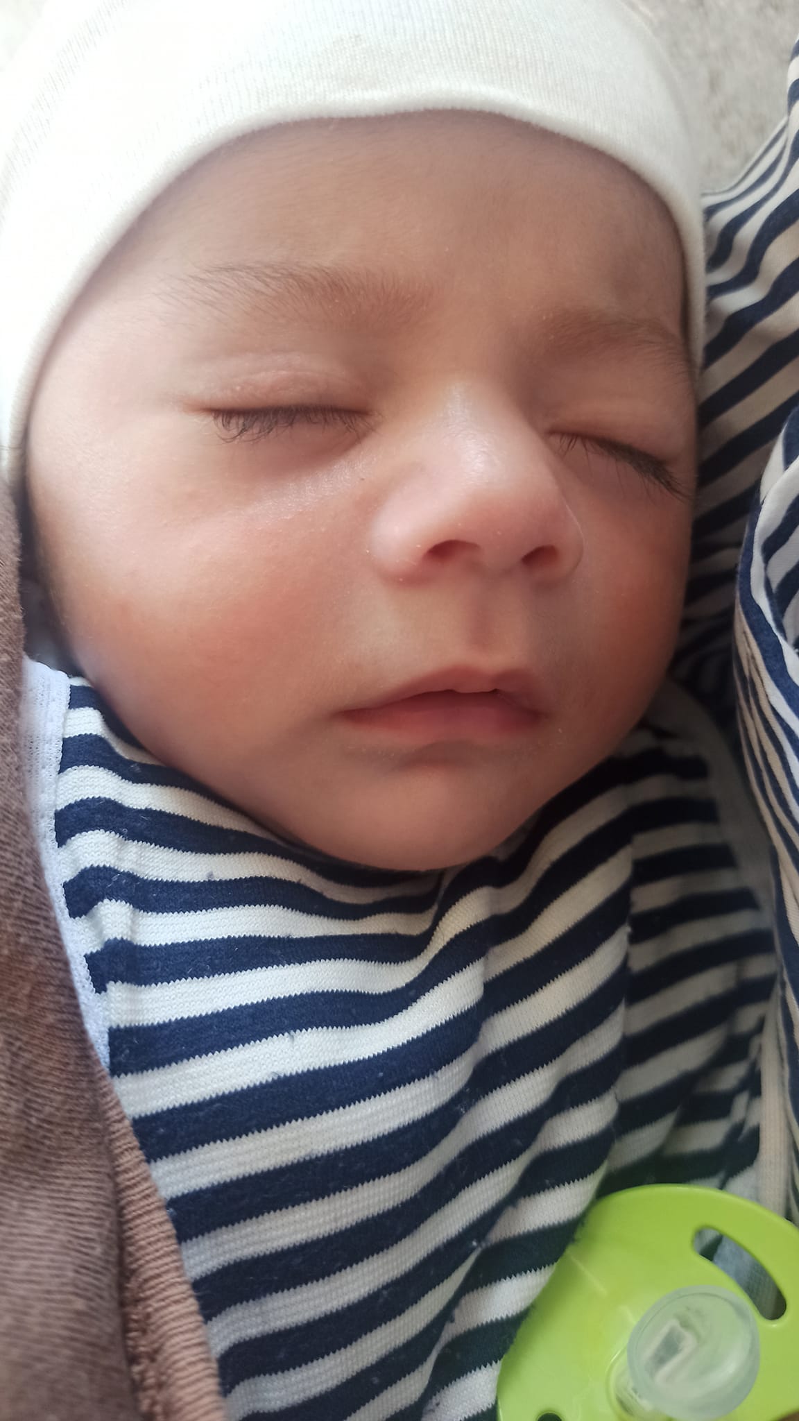 Qəzada həlak olan hərbçimizin 4 aylıq oğlu yadigar qalıb - FOTOLAR