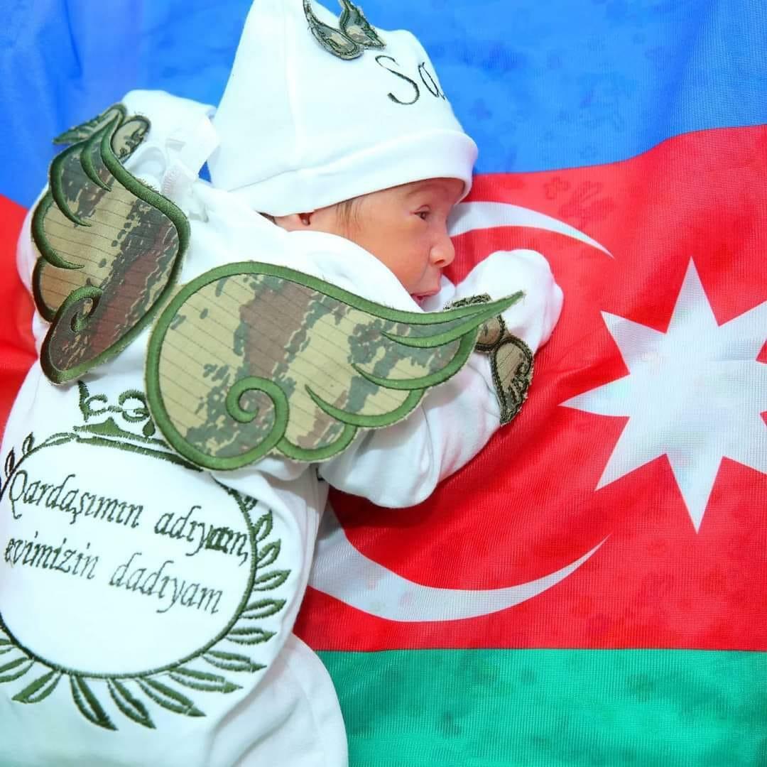 Vətən müharibəsi şəhidinin əkiz bacı-qardaşı dünyaya gəlib - FOTO