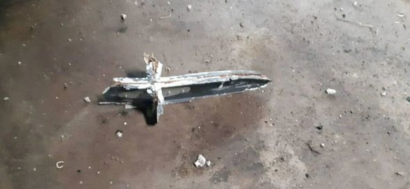 Ukraynada ilk dəfə İran istehsalı olan PUA vuruldu - FOTOLAR