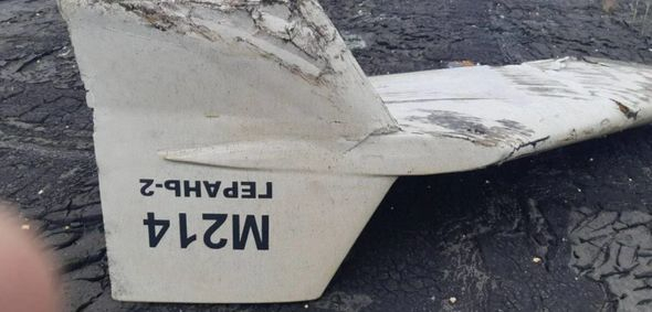 Ukraynada ilk dəfə İran istehsalı olan PUA vuruldu - FOTOLAR