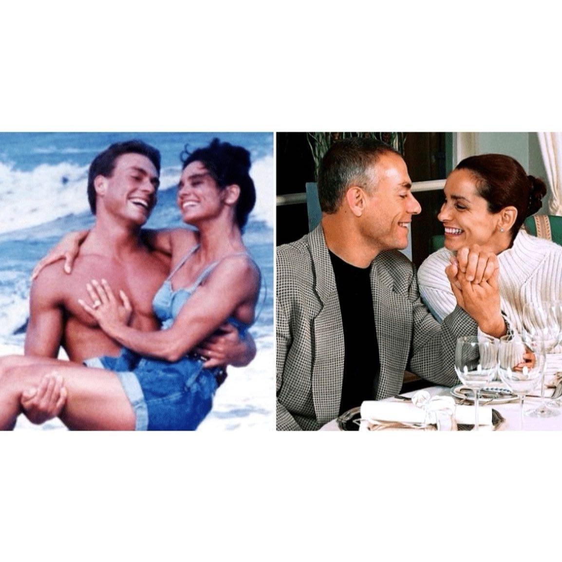 "Qledis ana..." - Van Dammın azərbaycanlı gəlinindən qayınanasına təbrik - FOTOLAR