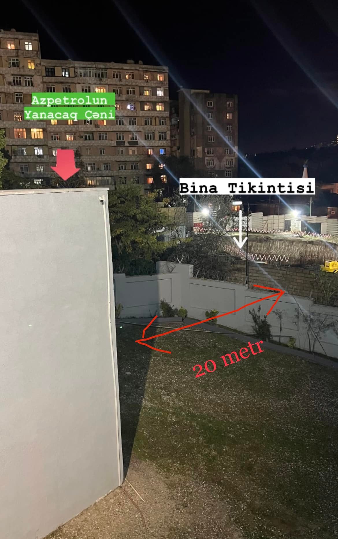 “Azpetrol”un yaxınlığında yaşayış binası tikilir: “Partlayış olsa, kim cavab verəcək?” - FOTO