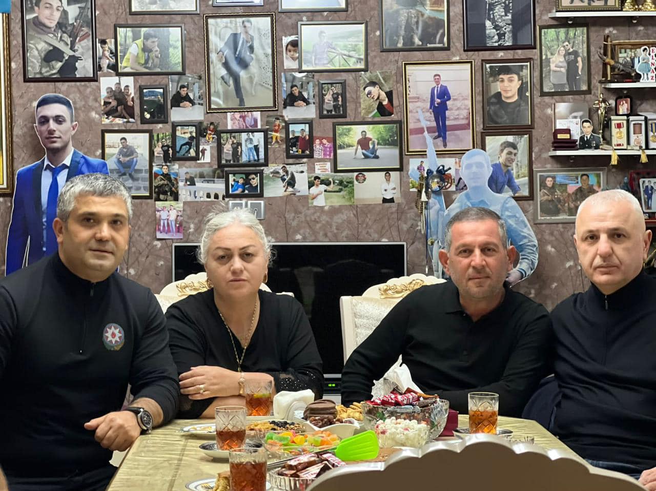 Millət vəkili Ülvi Quliyev şəhid ailələrini ziyarət etdi - FOTOLAR