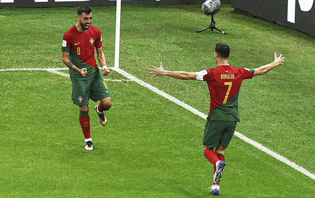 Ronaldo və Brunonun səmimi görüntüləri gündəm oldu - FOTO