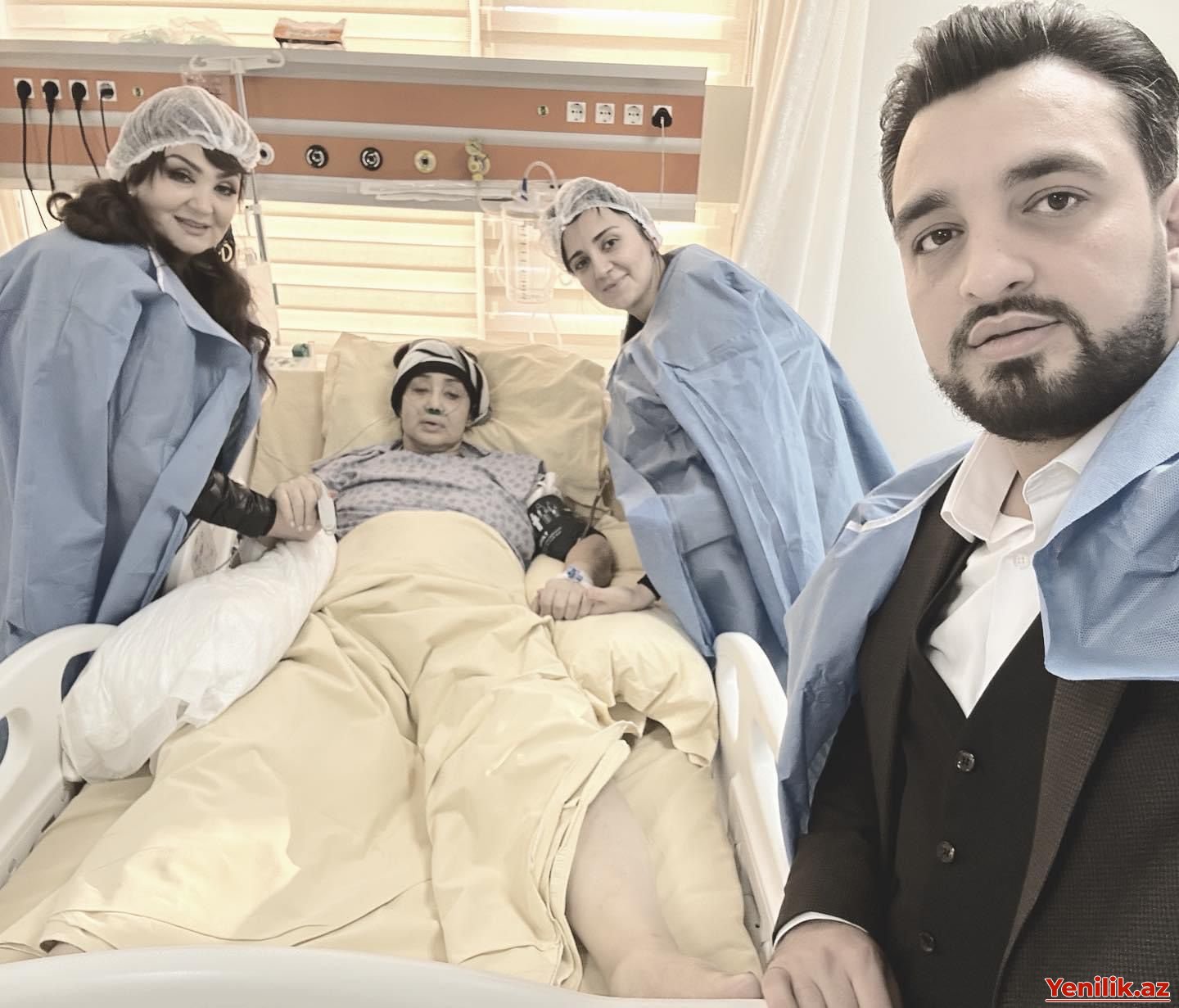 Ötən gün vəfat edən Zeynəb Dostəliyevanın xəstəxanadan SON FOTOSU
