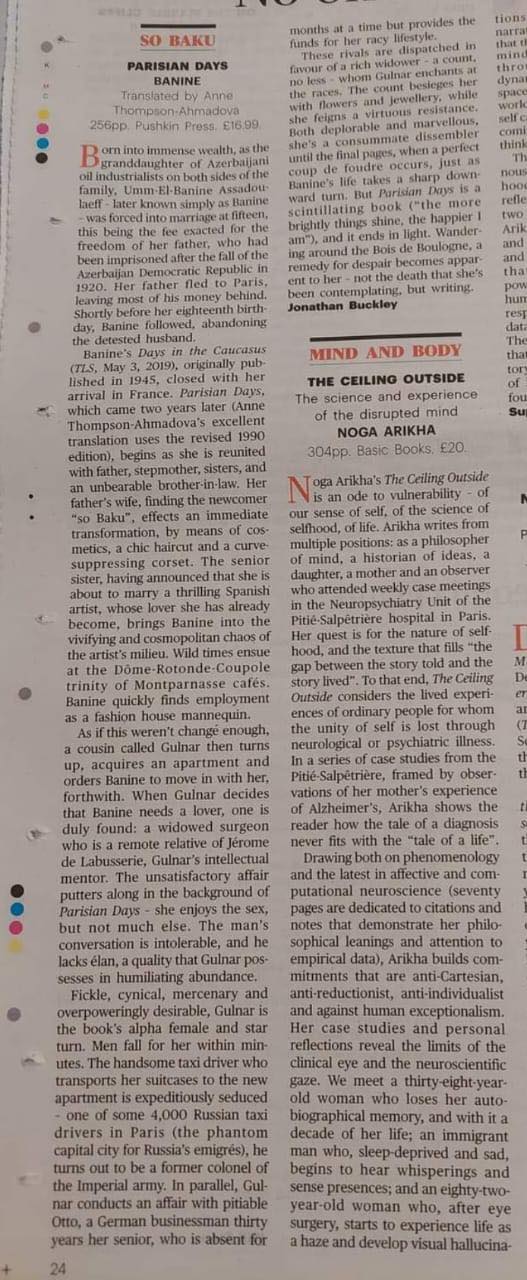 "Times" jurnalında Azərbaycan əsilli yazıçı haqqında məqalə dərc olundu - FOTO