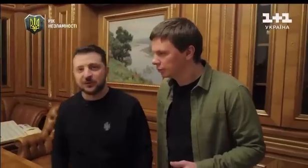Zelenski müharibə başlayandan bu evdə yaşayır - FOTOLAR