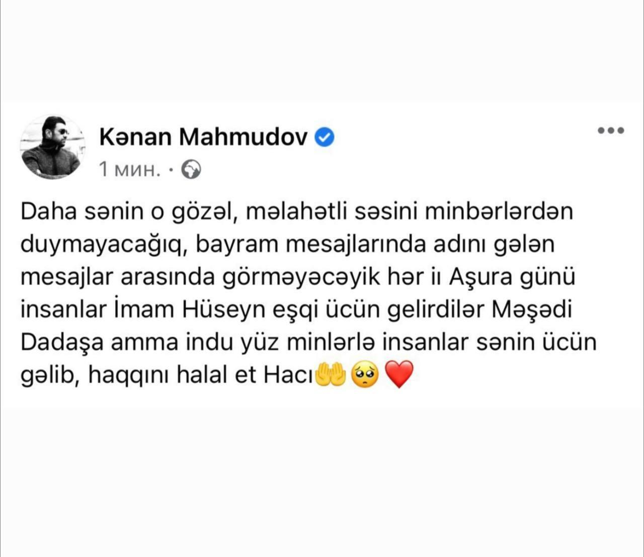 Kənan Mahmudov Hacı Şahinlə "WhatsApp" yazışmasını yaydı - VİDEO