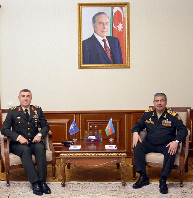 Zakir Həsənov NATO nümayəndəsi ilə görüşdü - FOTO