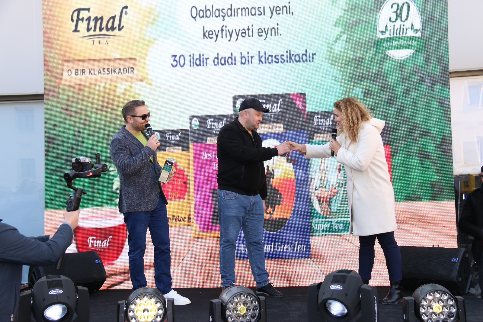 “Final” çayı Sumqayıtda bayram tədbiri təşkil etdi - FOTOLAR
