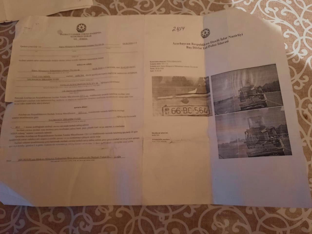 Cərimələrini başqasına ödətdirir, qanundan gizlənir - DYP illərdir bu maşını niyə tapa bilmir?