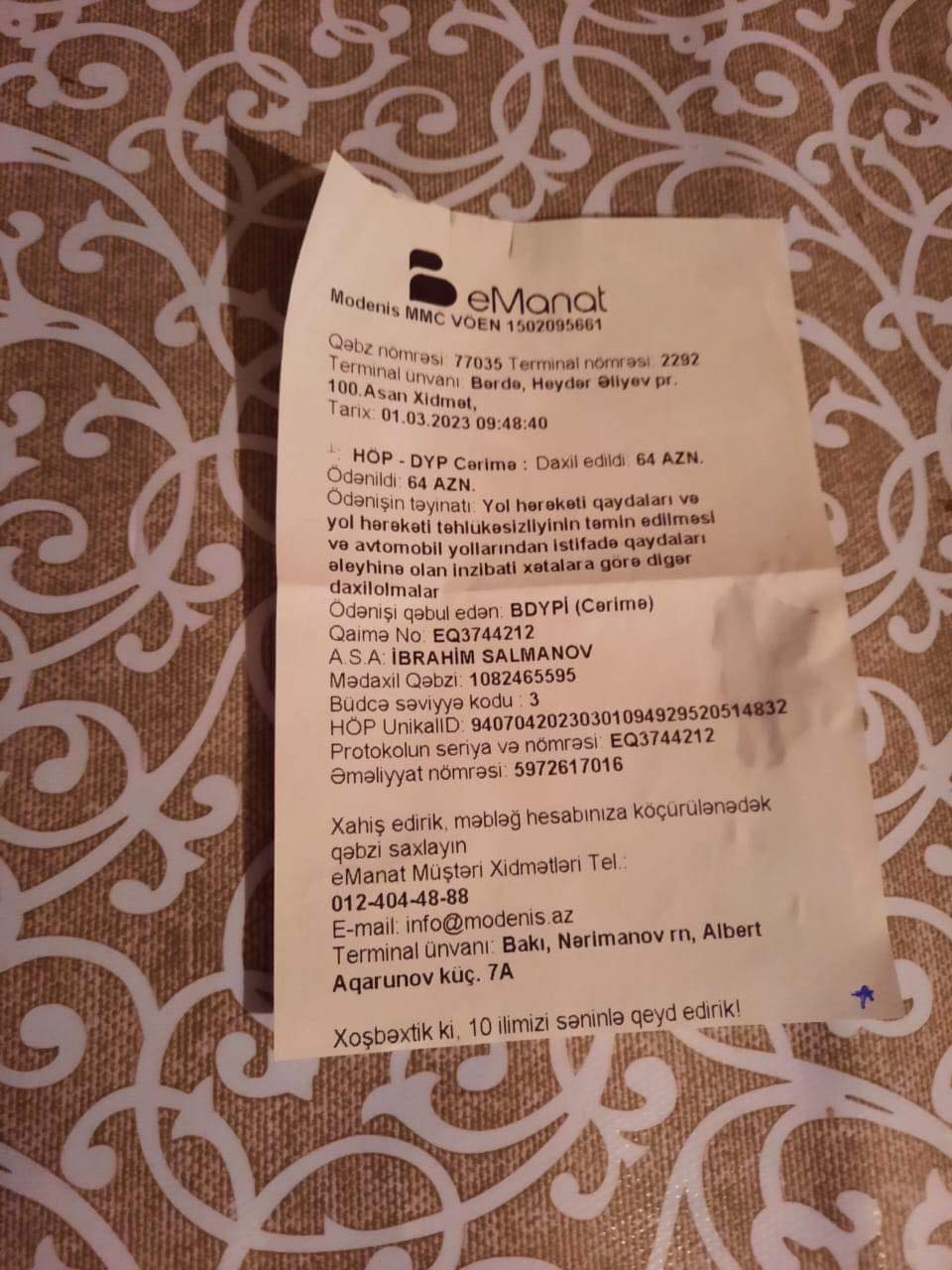 Cərimələrini başqasına ödətdirir, qanundan gizlənir - DYP illərdir bu maşını niyə tapa bilmir?