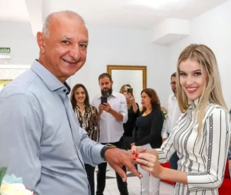 Braziliyanın 16 yaşlı gözəllik kraliçası yaşlı milyonçu ilə evləndi - FOTOLAR