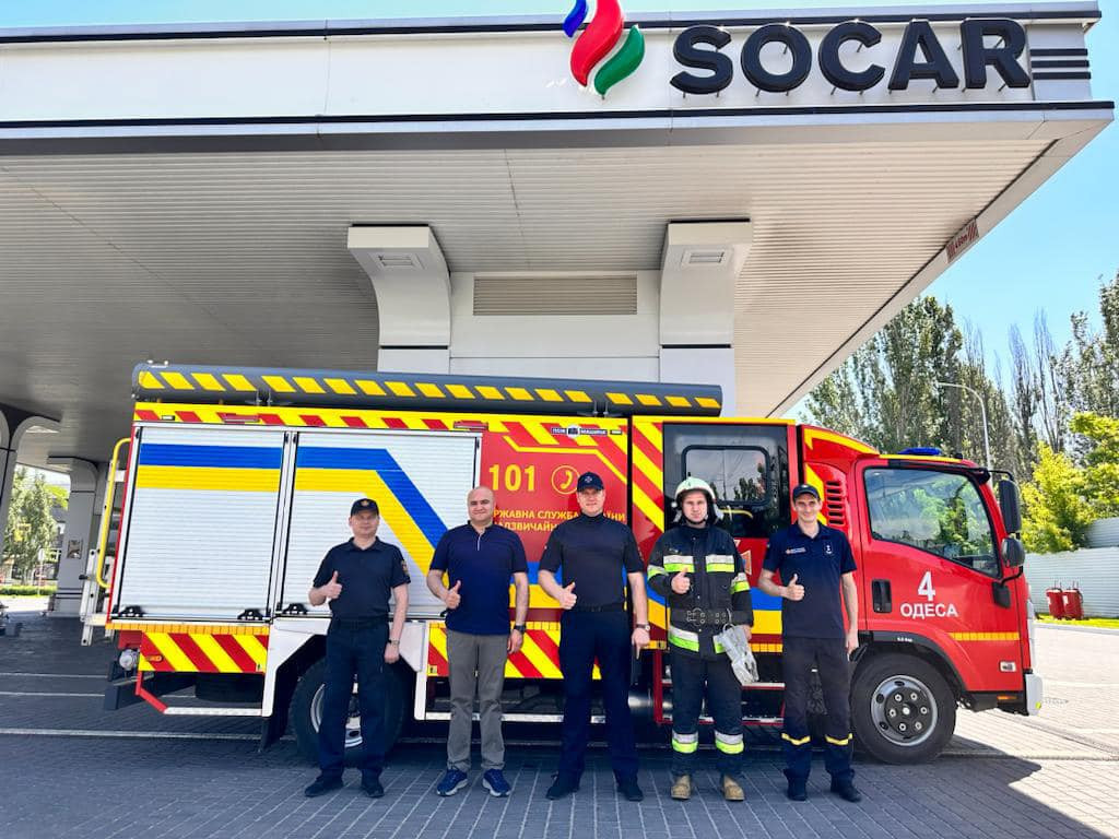 Prezidentin tapşırığı ilə SOCAR Ukraynaya 20 ton yanacaq verdi - FOTO