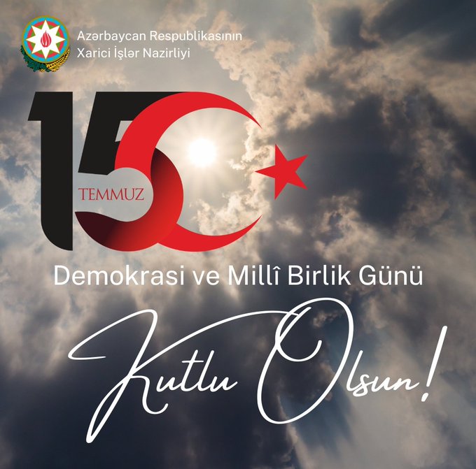 Azərbaycan XİN-dən Türkiyə ilə bağlı PAYLAŞIM - FOTO