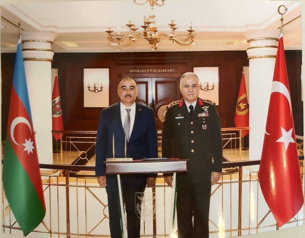 Azərbaycan səfiri Türkiyə Ordusunun Baş Qərargah rəisi ilə görüşdü - FOTO