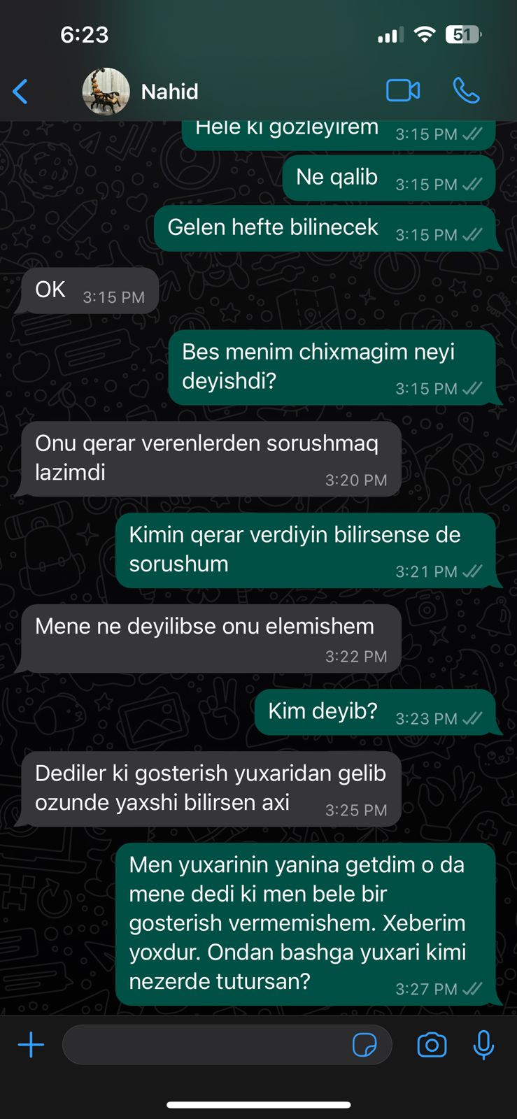 "Azərreyl”in haqsız yerə işdən çıxarılan mətbuat katibi: "Həmin post boşdur, məni geri çağırmaq üçün nəyi gözləyirlər?" + FOTO
