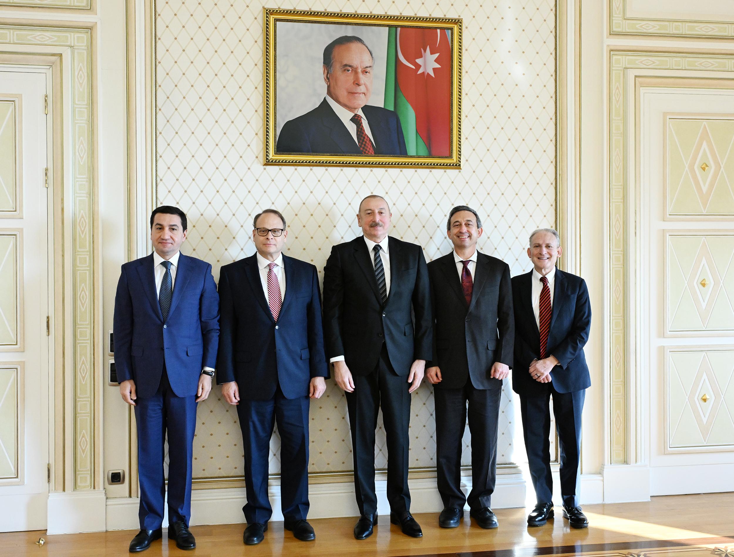 Prezident Bernard Kaminetskini qəbul etdi - YENİLƏNDİ