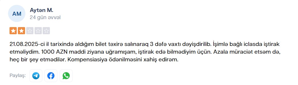 AZAL-da rəhbərlik dəyişdi, amma problemlər bitmir