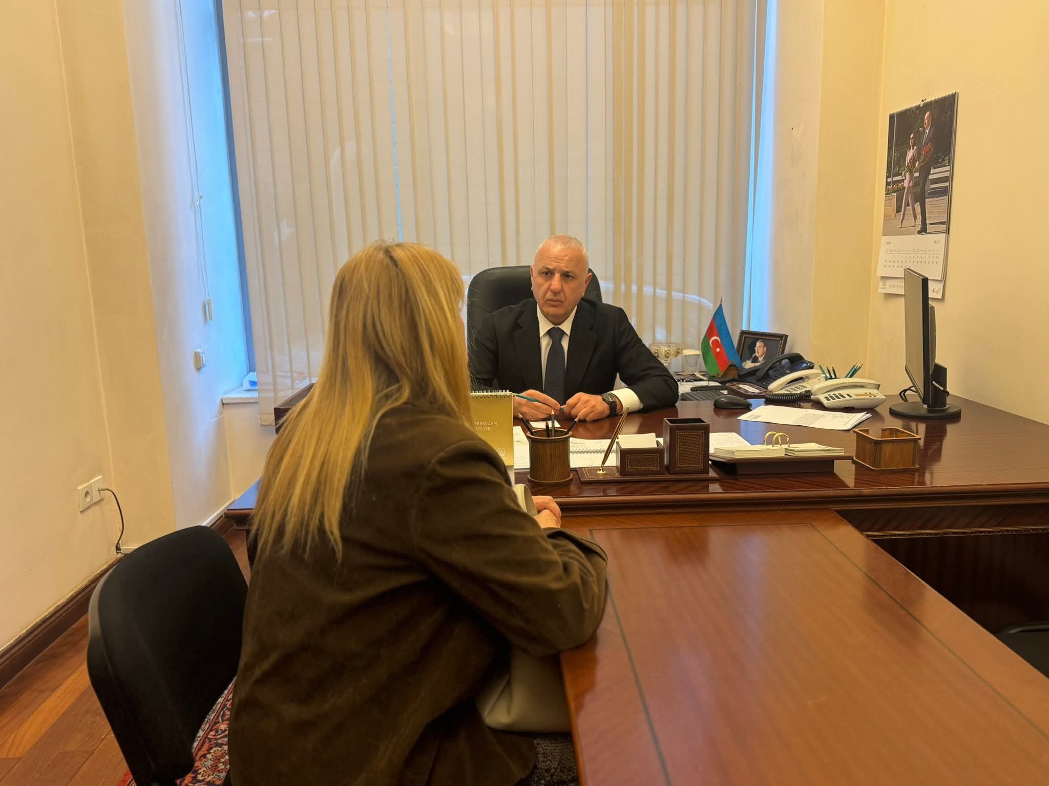 Deputat Ülvi Quliyev növbəti dəfə vətəndaşları qəbul edib - FOTOLAR
