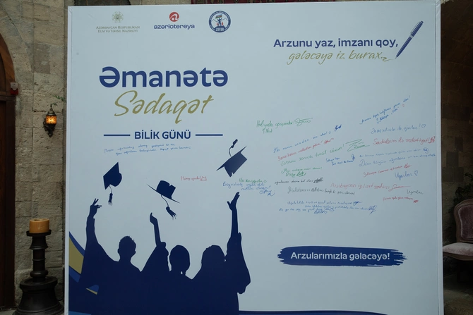 “Əmanətə Sədaqət” layihəsi çərçivəsində şəhid övladları üçün Bilik Günü tədbiri keçirilib — foto 8
