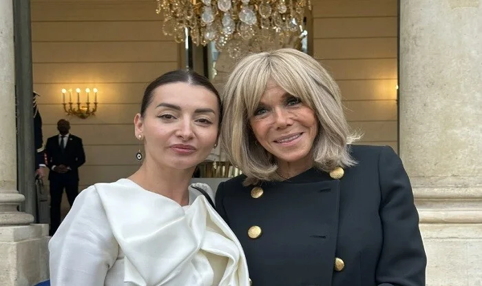 Leyla Abdullayeva Bricit Makronla görüşdü