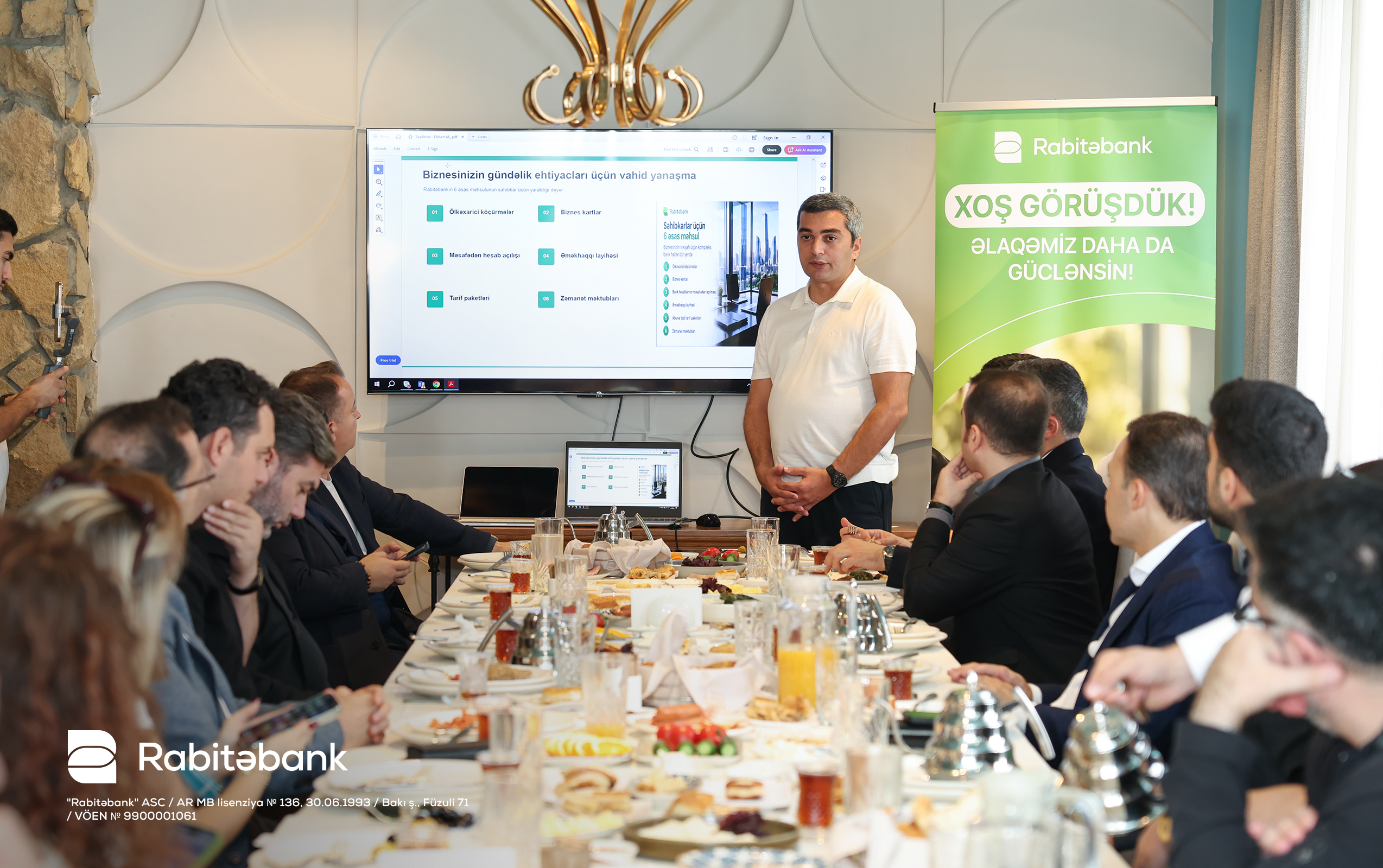 Rabitəbank partnyorları ilə görüş keçirib — foto 5