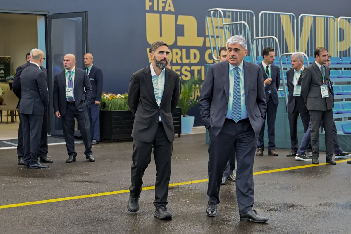 FİFA Prezidenti Hövsan Yarış Kompleksində olub - FOTOLAR — foto 5