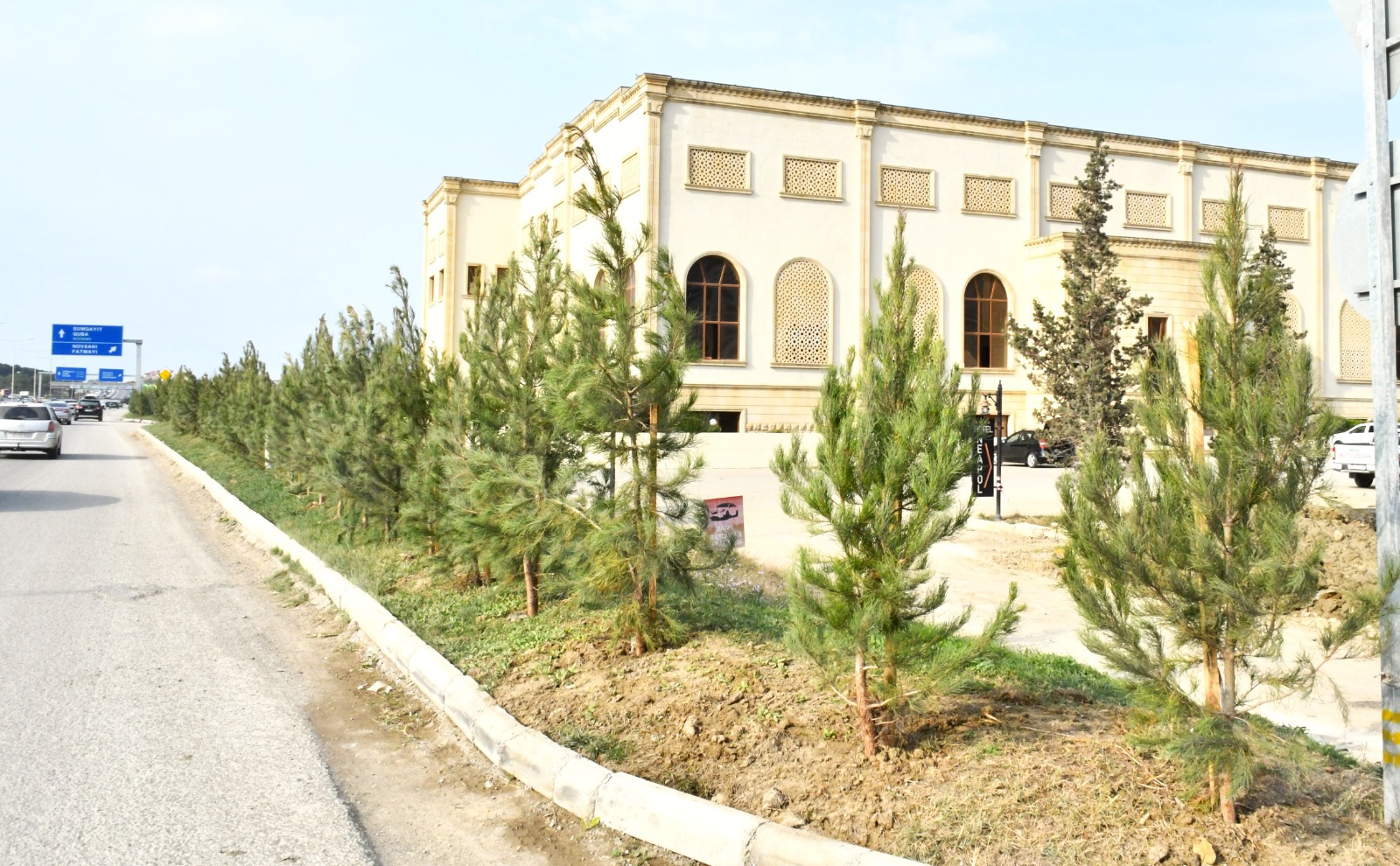 Abşeron rayonunda genişmiqyaslı abadlıq-quruculuq işləri davam etdirilir — foto 16