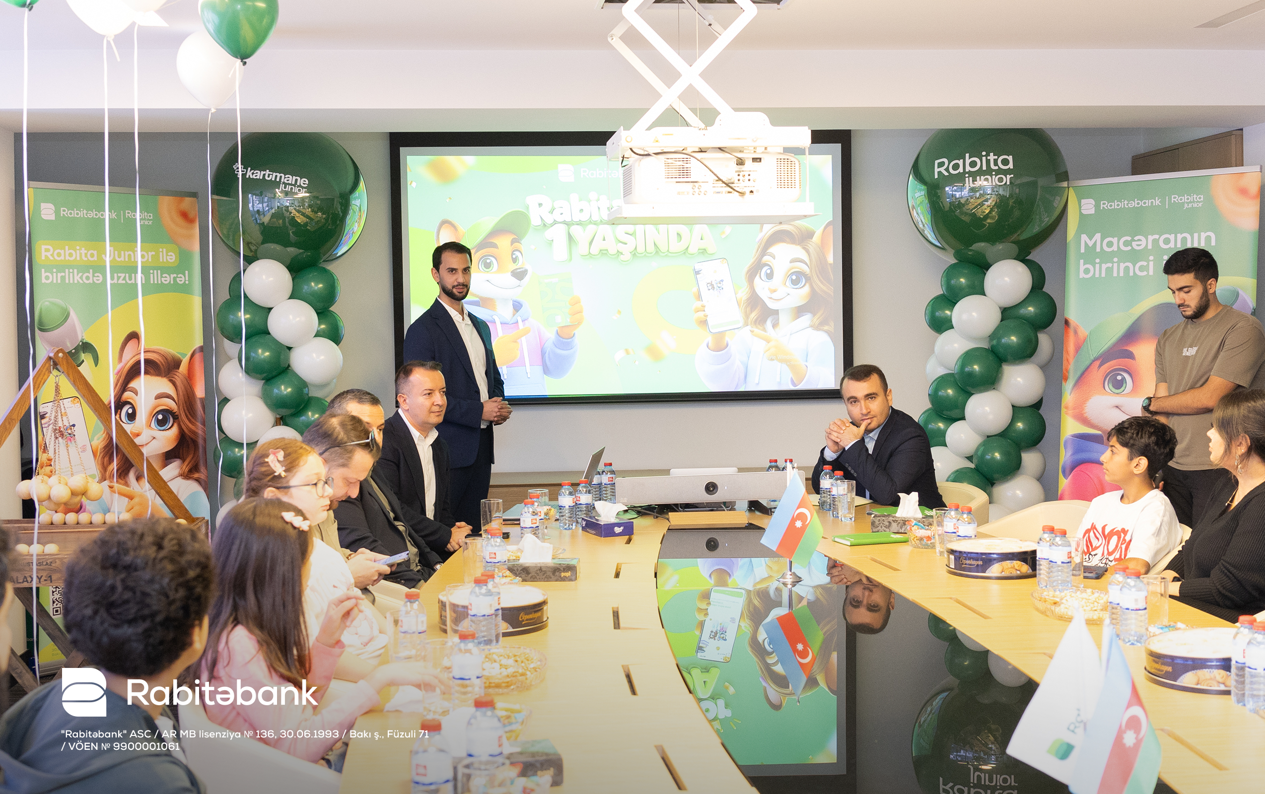 Rabitəbank “Rabita Junior”un ilk yaşını istifadəçiləri ilə birlikdə qeyd edib — foto 11