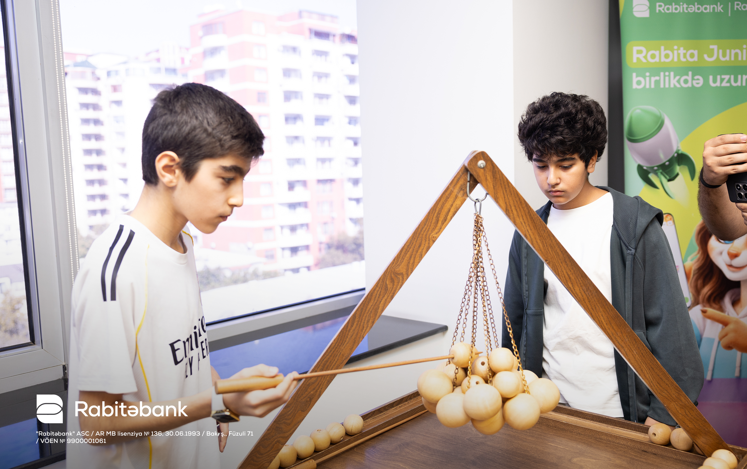 Rabitəbank “Rabita Junior”un ilk yaşını istifadəçiləri ilə birlikdə qeyd edib — foto 7